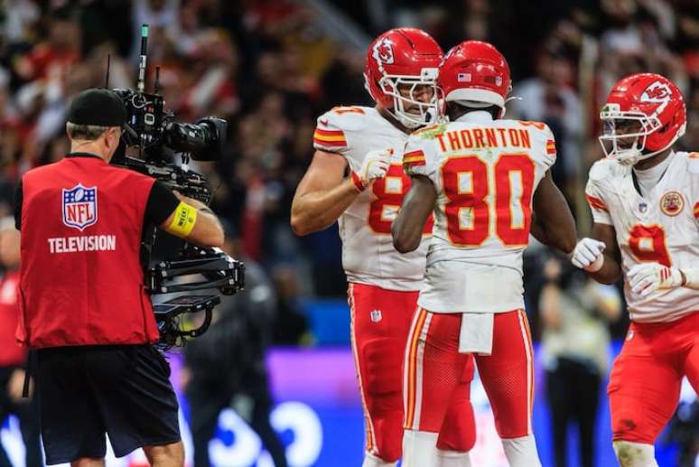 Travis Kelce had a discreet performance in the touchdown match in the second half.