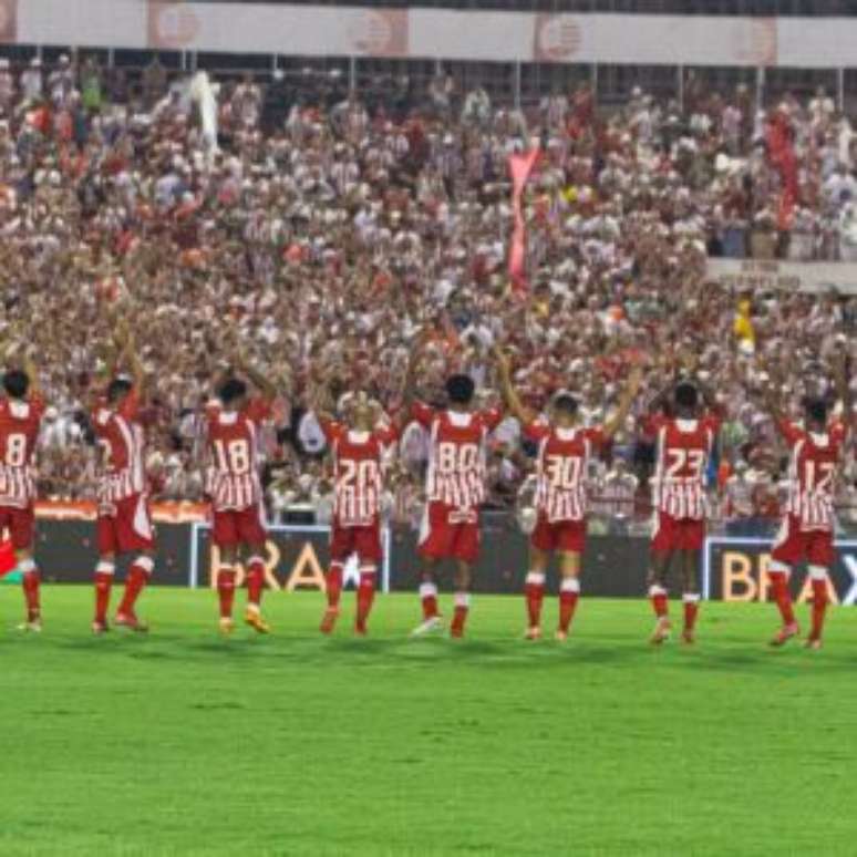 Jogadores do Náutico.