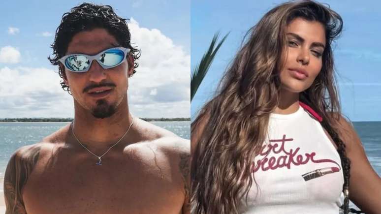 Presumably! Gabriel Medina makes the first appearance with his girlfriend; I wait Presumably! Gabriel Medina makes the first appearance with his girlfriend; I wait