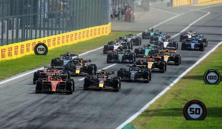 Largada para o GP da Itália 2023