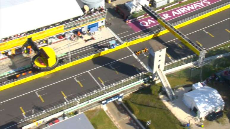 Lando Norris quase &eacute; eliminado durante Q2 na It&aacute;lia 