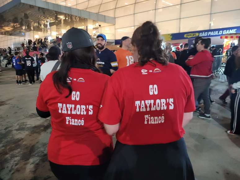 The torches came into play to accompany Chiefs and Taylor