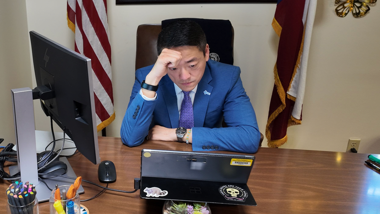 O representante do Texas, Gene Wu, liderou a luta contra o projeto de lei