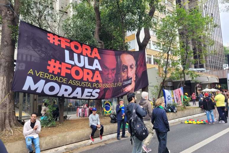 Manifestantes bolsonaristas ocuparam a Avenida Paulista, em S&atilde;o Paulo, neste domingo, 7, Dia da Independ&ecirc;ncia