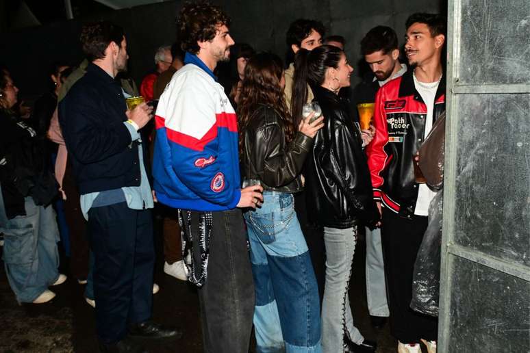 Luana Maia e Lucca Picon foram vistos curtindo The Town juntos