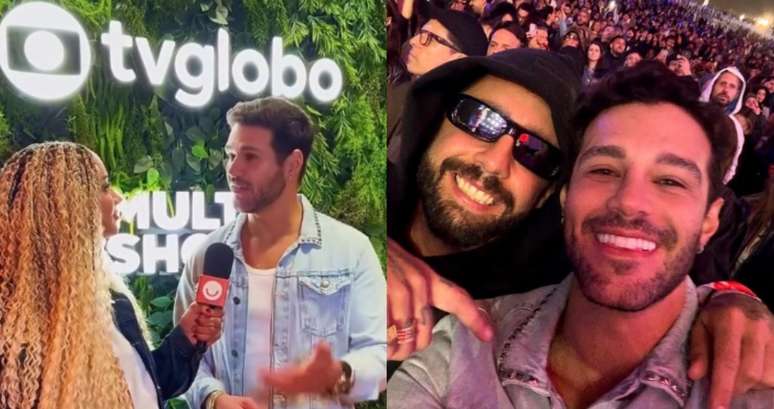 Rodrigo Mussi has fun in the city and finds a colleague of “BBB22”