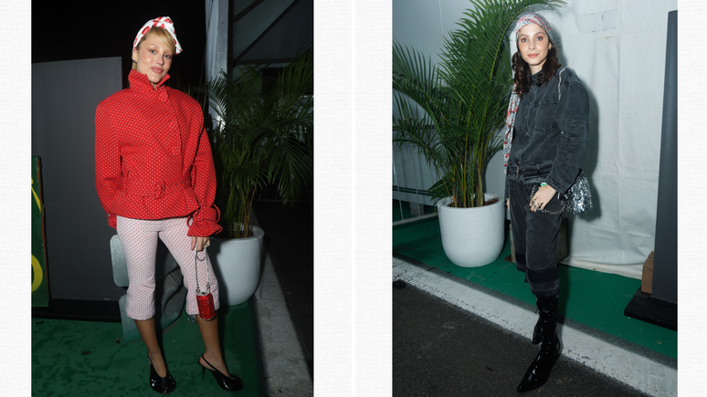 Malu Borges e Giselle Batista 