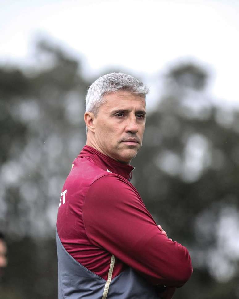 Hernan Crespo, treinador do São Paulo 