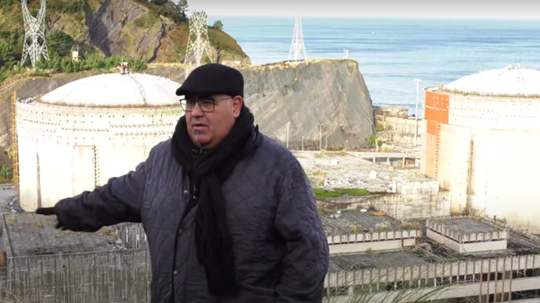 Valentín Elórtegui defende a recuperação da usina como patrimônio cultural da região onde ele cresceu