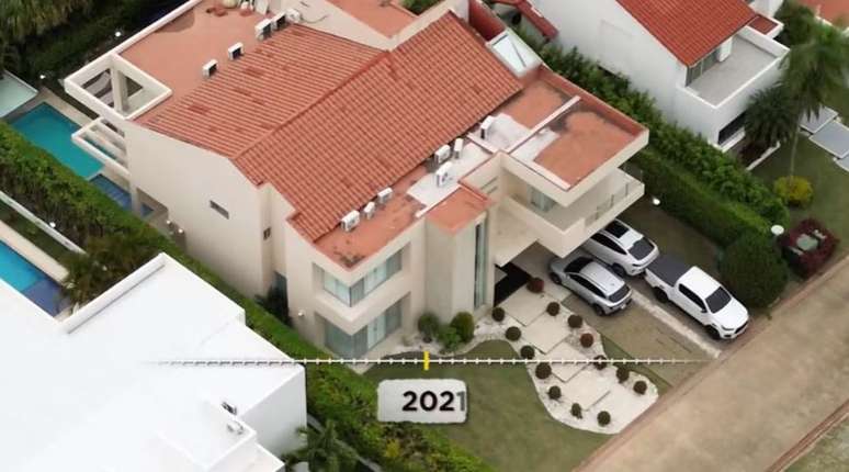 Casa que teria sido usada por familiares de Mij&atilde;o na Bol&iacute;via