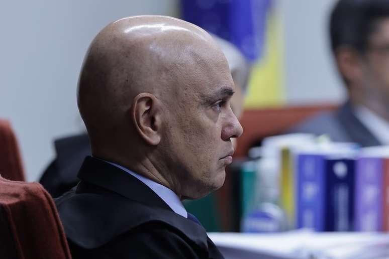 Ministro Alexandre de Moraes durante o julgamento da Ação Penal 2668 (03/09/2025)