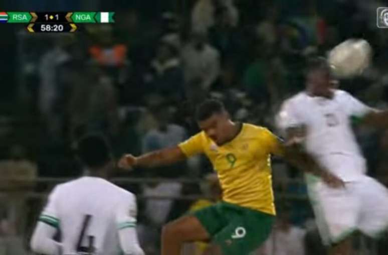 &Aacute;frica do Sul e Nig&eacute;ria empataram em 1 a 1 -
