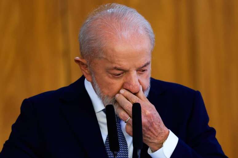 O presidente Luiz In&aacute;cio Lula da Silva