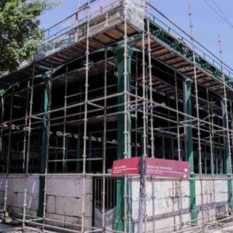 Prefeitura do Recife avan&ccedil;a com obras do Mercado de S&atilde;o Jos&eacute;.