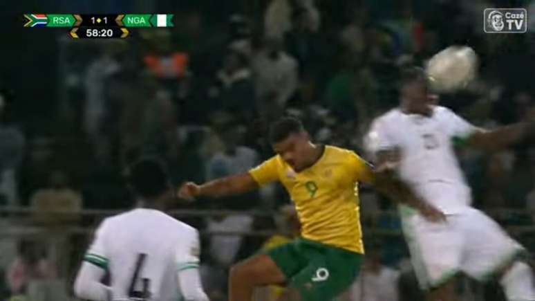 &Aacute;frica do Sul e Nig&eacute;ria empataram em 1 a 1 -