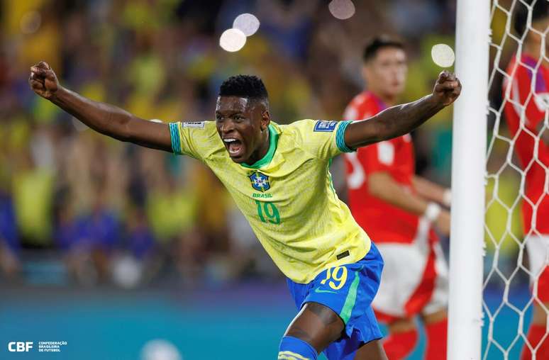 Luiz Henrique entrou no segundo tempo contra o Chile e foi um dos destaques &ndash;