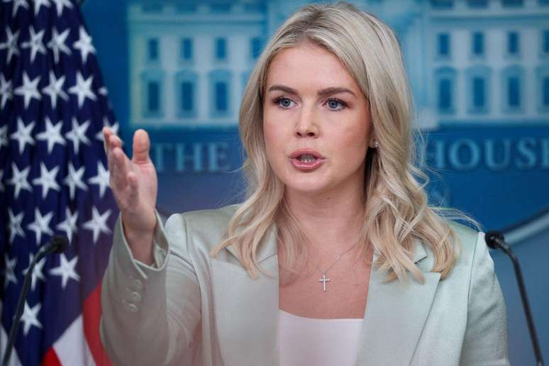 EUA já tomaram 'ações significativas com relação ao Brasil, em forma tanto de sanções quanto de tarifas', disse a porta-voz Karoline Leavitt