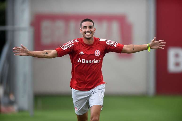 Thiago Galhardo viveu ano mais artilheiro pelo Internacional &ndash; Ricardo Duarte/Internacional