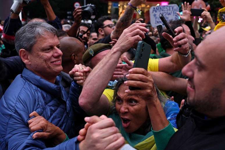 Tarc&iacute;sio de Freitas participou de ato pr&oacute;-Bolsonaro no 7 de Setembro em SP