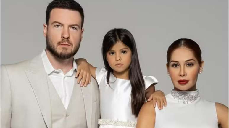 Thiago Nigro, Maira Cardi e sua filha, Sophia