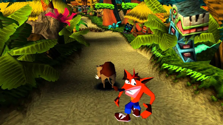 Crash Bandicoot foi um dos grandes representantes do PlayStation nos anos 90