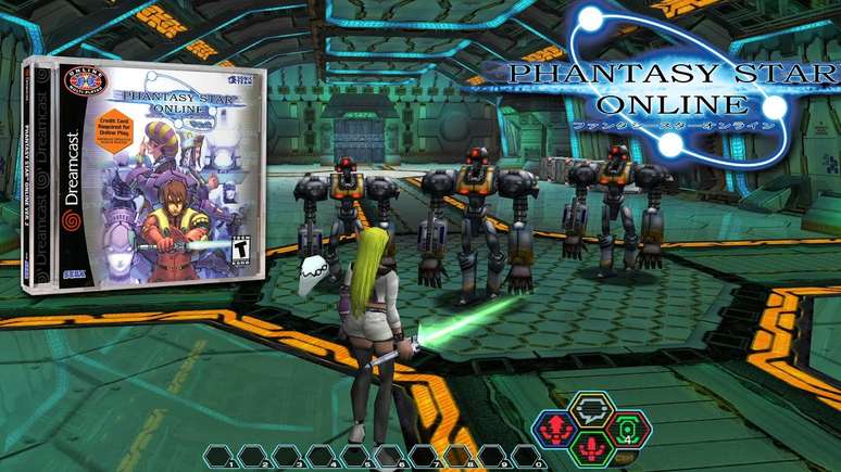 Lan&ccedil;ado em 2000, Phantasy Star Online foi o primeiro MMORPG em um console dom&eacute;stico