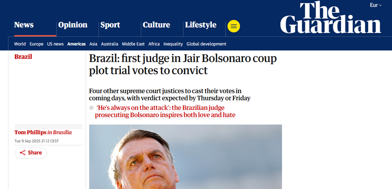  Jornal britânico “The Guardian”
