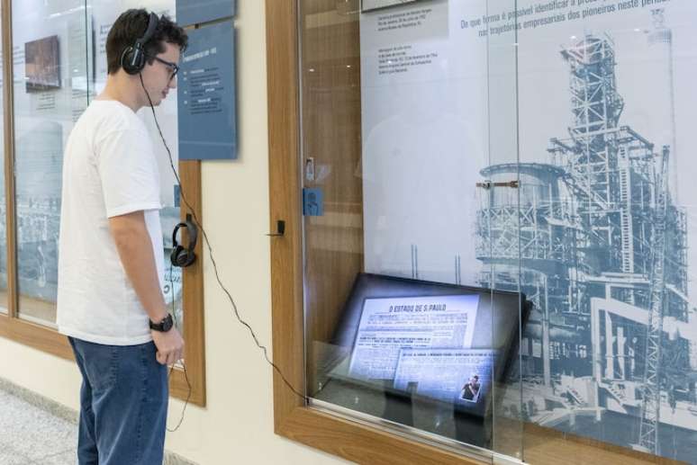 The exhibition at USP tells the story of pioneers entrepreneurs in Brazil