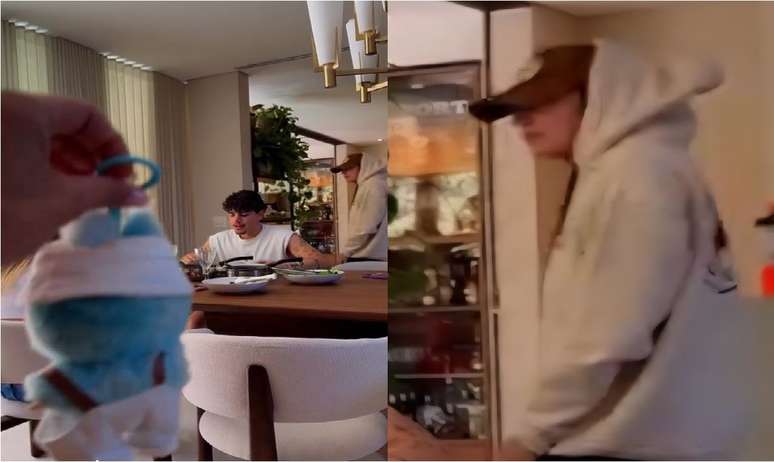 Ana Castela e a mãe recriam flagra de Zé Felipe em Londrina