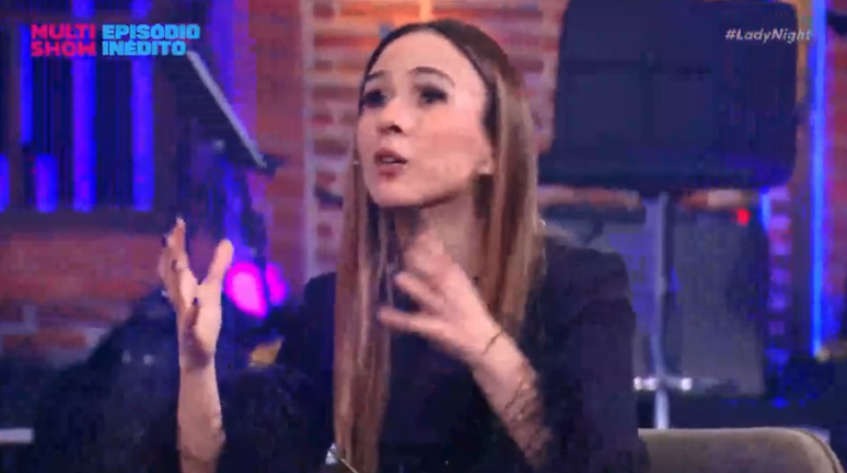 Tata Werneck no último episódio da nona temporada do Lady Night