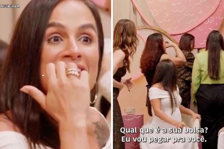 In the podcast with Carol Peixinho and Rafa Kalimann Bag expert and the woman go into labor