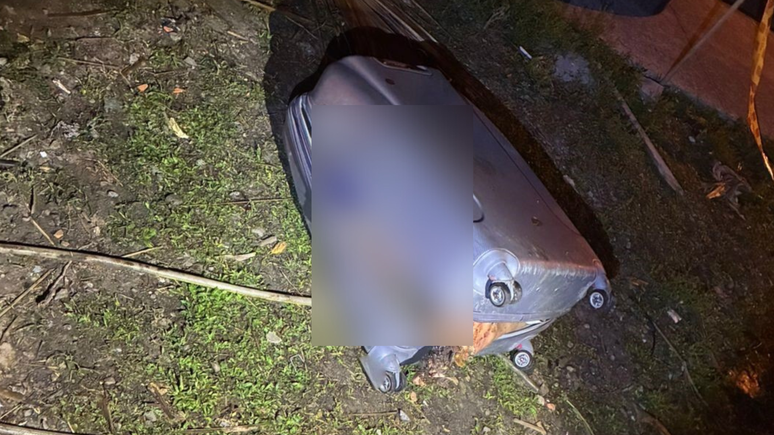 V&iacute;tima foi encontrada em uma mala