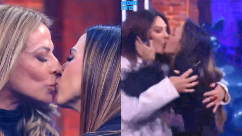 Tata Werneck dá selinhos em Christina Rocha e Márcia Goldsmith