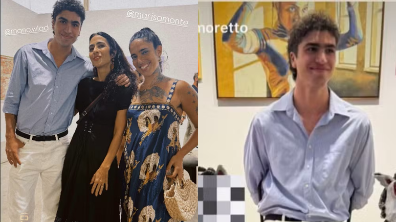 Marisa Monte appears in a rare event to honor her son