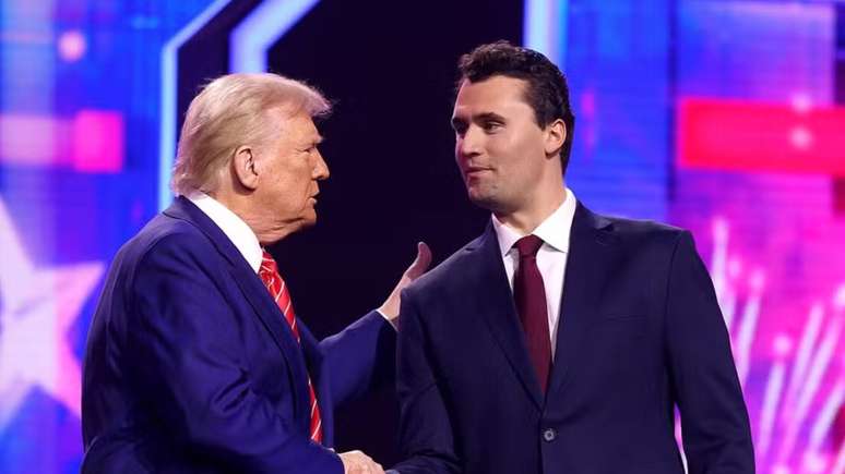 Donald Trump e Charlie Kirk