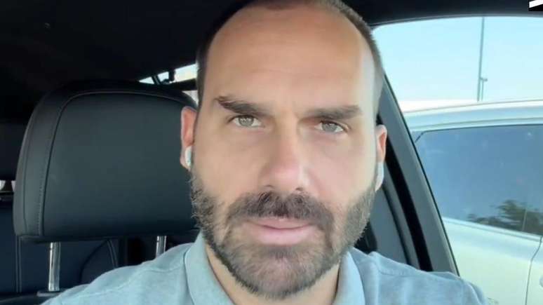 Eduardo afirmou que espera mais san&ccedil;&otilde;es do governo americano ap&oacute;s condena&ccedil;&atilde;o