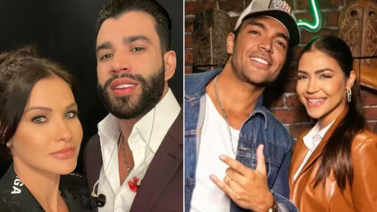 Andressa suita opens the game and denies the voices that the bullshit between Gusttavo Lima and Thiago Brava would be pivot