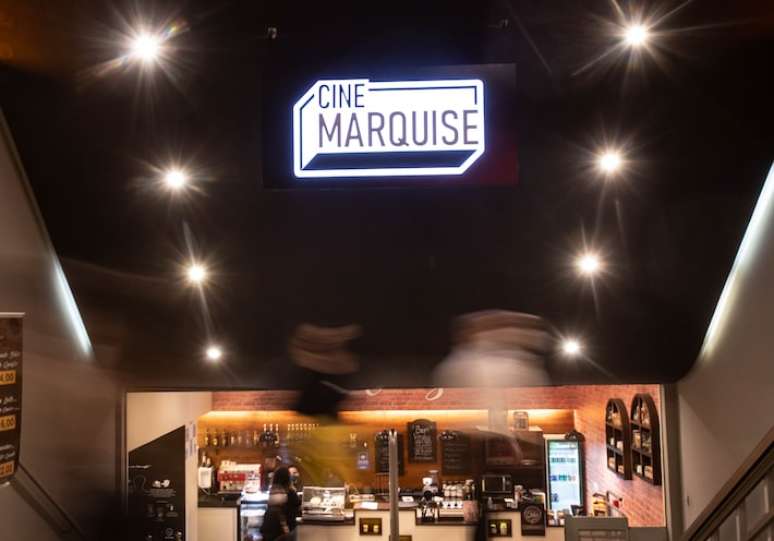 Entrada do Cine Marquise, onde acontecer&aacute; o evento Cineponto, que tem como objetivo unir tric&ocirc; e cinema.