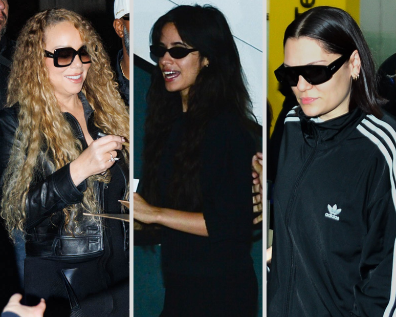 Maria Carey, Camila Cabello e Jessie J (Fotos: Brazil News)