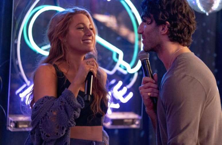Justin Baldoni and Blake Lively in Justin Baldoni and Blake Lively in