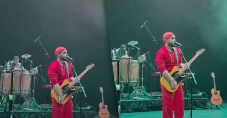 Em show em Londres, Francisco Gil homenageia sua m&atilde;e, Preta Gil