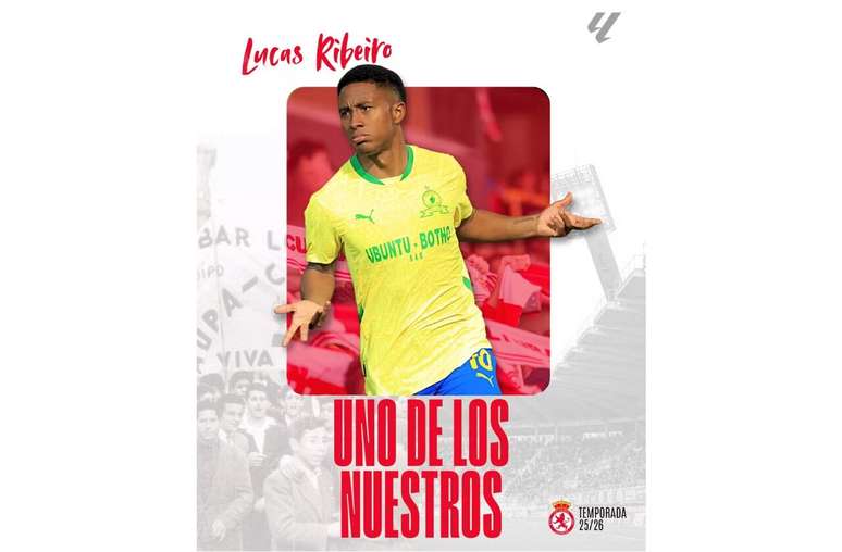 An&uacute;ncio de Lucas Ribeiro no Cultural y Deportiva Leonesa, da Espanha &ndash;&nbsp;
