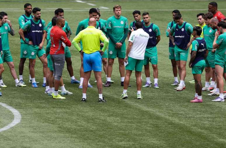Palmeiras encerra prepara&ccedil;&atilde;o para o jogo contra o Internacional &ndash;