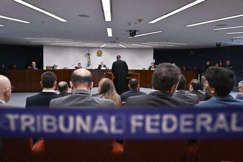 O julgamento do núcleo 1 (foto) foi finalizado, mas ainda há outros núcleos a serem julgados