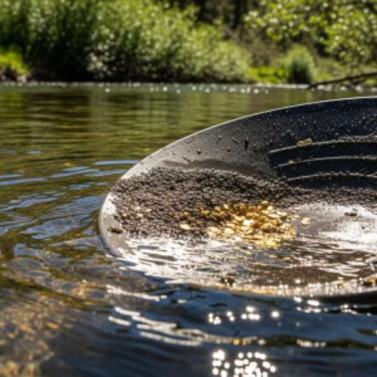 Rio com toneladas de ouro pertence a um único país.