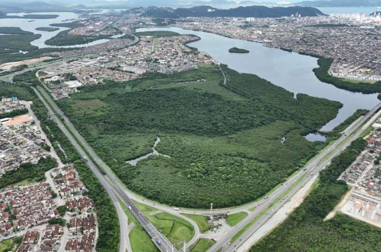 A cidade de Cubatão (SP) atualmente