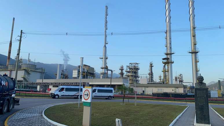 Polo industrial de Cubatão em 2025