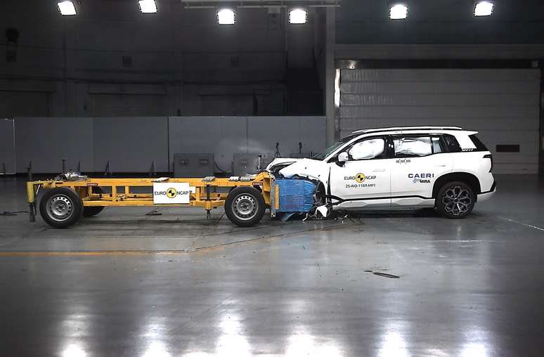 GAC Aion V: 5 estrelas no Euro NCAP