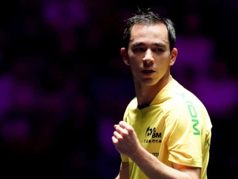 Hugo Calderano está na semifinal do WTT Champions de Macau