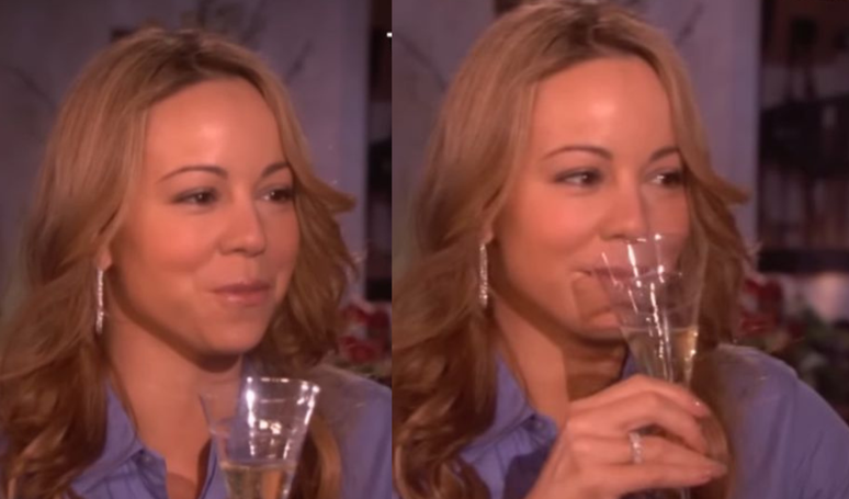 17 years ago, Mariah Carey was under pressure in a famous television program for drinking alcohol during pregnancy: “extremely uncomfortable”